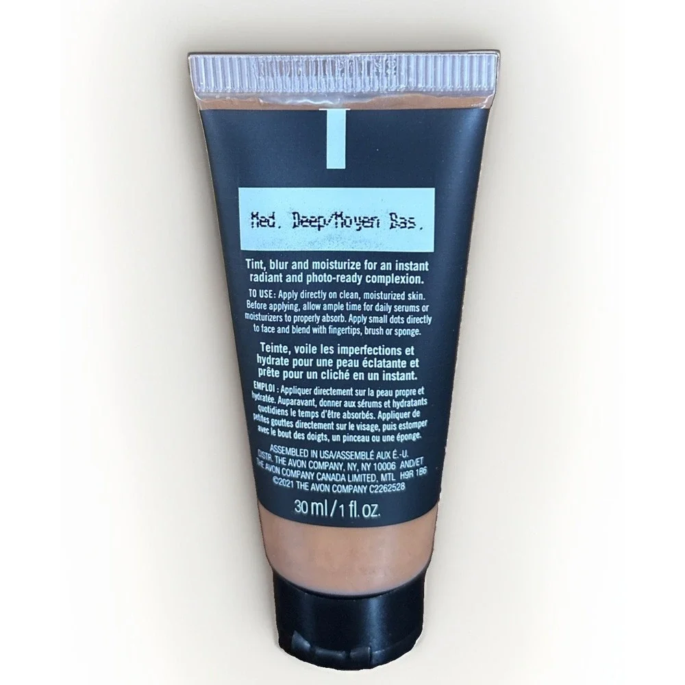 Avon fmg Magix Tint Oil-Free Tinted Moisturizer, Medium Deep, 1FL OZ, LOT OF 7
